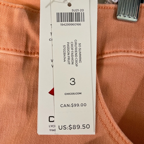 Brand new Chico Slim Crop Girfriend Jeans - Picture 5 of 6